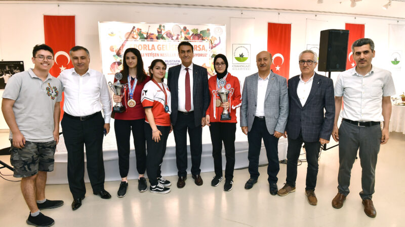 Osmangazi Belediyesi, katıldıkları ulusal ve uluslararası spor ve sanat müsabakalarında