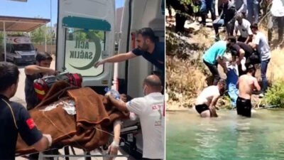 Üniversiteli Saadet Fırat Nehri’ne düştü, çevredekiler kurtardı