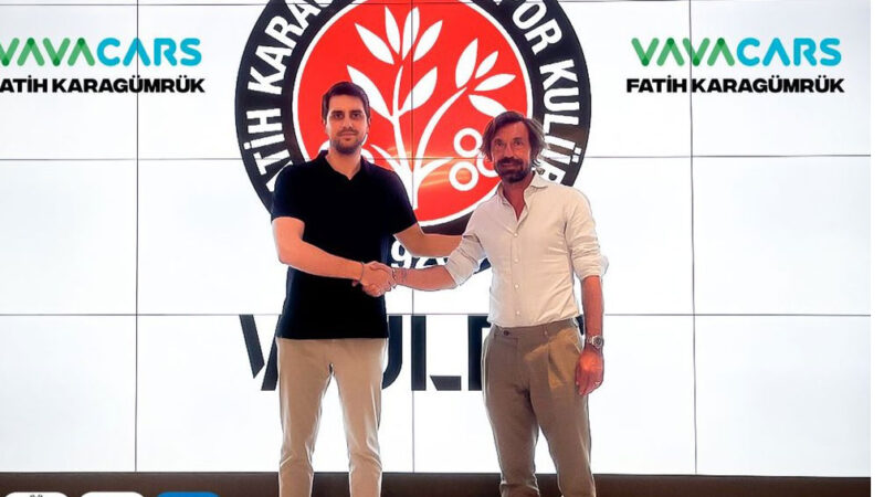 Andrea Pirlo F.Karagümrük’te Süper Lig ekibi VavaCars Fatih Karagümrük, Volkan Demirel'den boşalan teknik