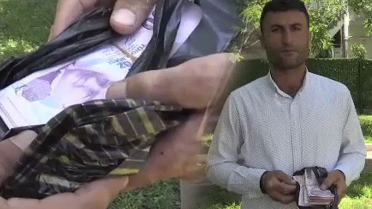 Fabrika işçisinin kaldırımda unuttuğu 120 bin lirayı uzman çavuş buldu Fabrika işçisinin kaldırımda unuttuğu 120 bin lirayı uzman çavuş buldu