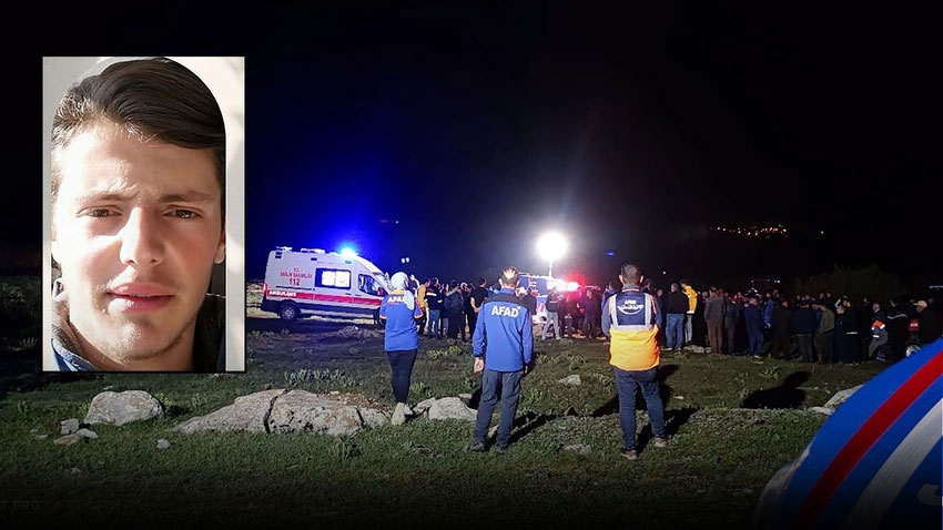 Hayvan otlatırken üzerine yıldırım düştü!