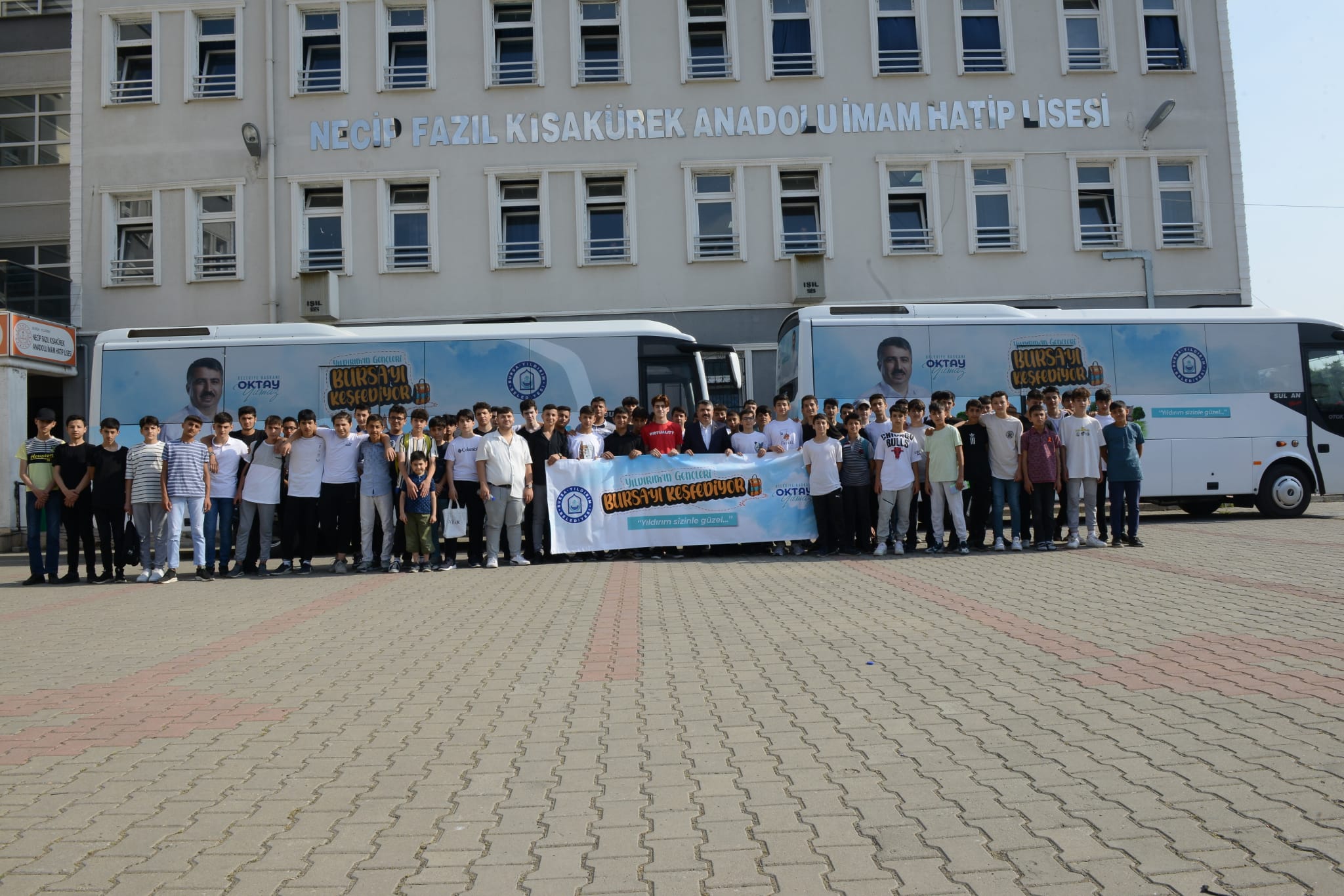 Yıldırımlı gençler Bursa’yı keşfediyor
