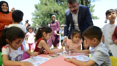 Yıldırım’da minikler oyun şenliğinde buluştu