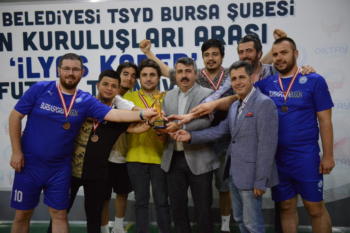 Bursa’daki bu turnuvanın kazananı dostluk oldu