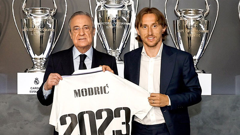 Modric Real Madrid’de kaldı