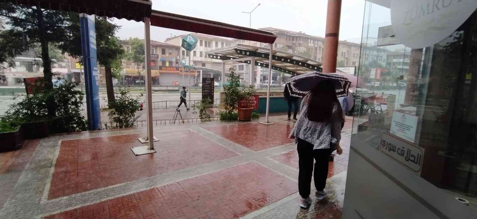 Bursa’ya sağanak uyarısı