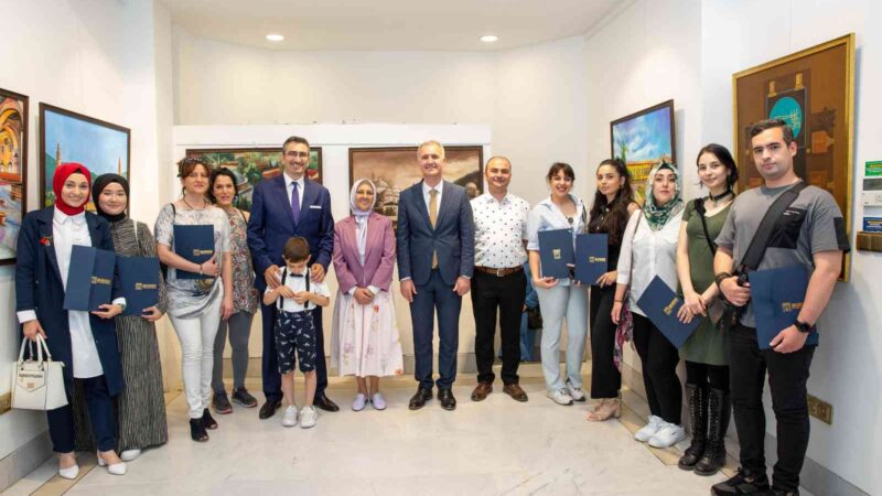 Bursa’nın değerlerine sanatsal yorum Türk Dünyası Kültür Başkenti etkinlikleri kapsamında düzenlenen ‘Bursa Türk Kültür