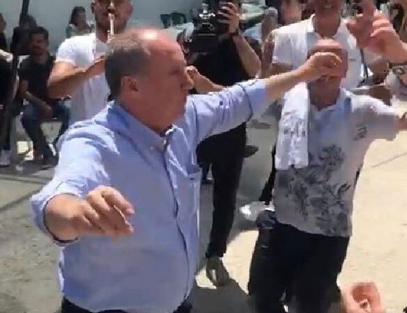 Muharrem İnce, Bursa’da köy düğününde oynadı Memleket Partisi Genel Başkanı Muharrem İnce, Bursa'da katıldığı köy düğününde