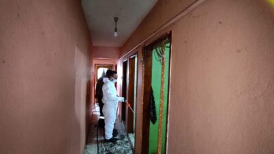 Bursa’da bu evden 4 kamyon çöp çıktı!