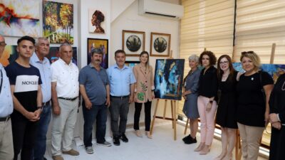 Mudanya Hobi Sanat Atölyeleri resim ve ebru sergisi açıldı