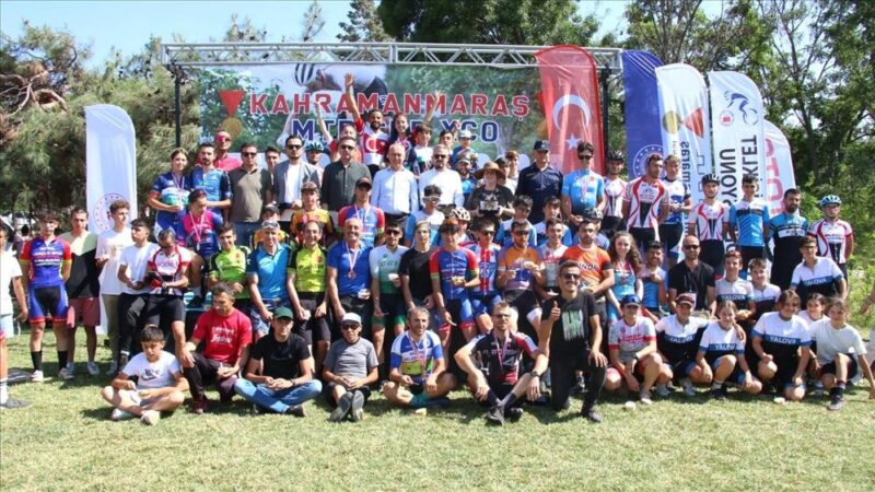Kahramanmaraş’ta 28 farklı ilden 162 sporcunun katıldığı MTB Cup XCO