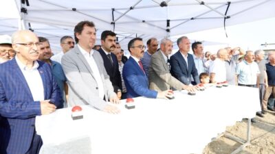 İnegöl Yokuşlar Camii yükseliyor