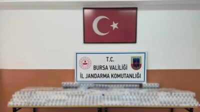 Bursa’da jandarmadan kaçak tütün operasyonu