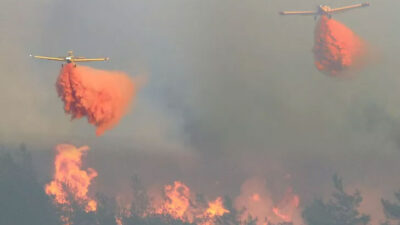 Marmaris’te orman yangını: Büyük ölçüde kontrol altına alındı