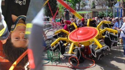 Lunaparkta korku dolu anlar