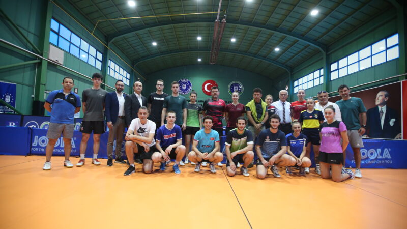 Masa Tenisi A Milli Takımımız, uluslararı organizasyonların provasını Büyükşehir Belediyespor