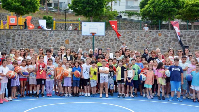 Mudanya Belediyesi Yaz Spor Okulları’nda ilk dönem eğitimleri başladı. Basketbol,