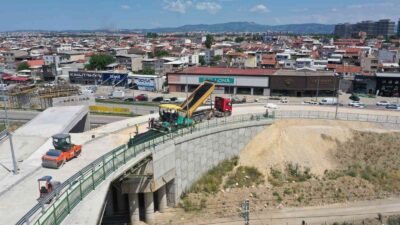 Mudanya Kavşağı’nda çalışmalar hızlandı