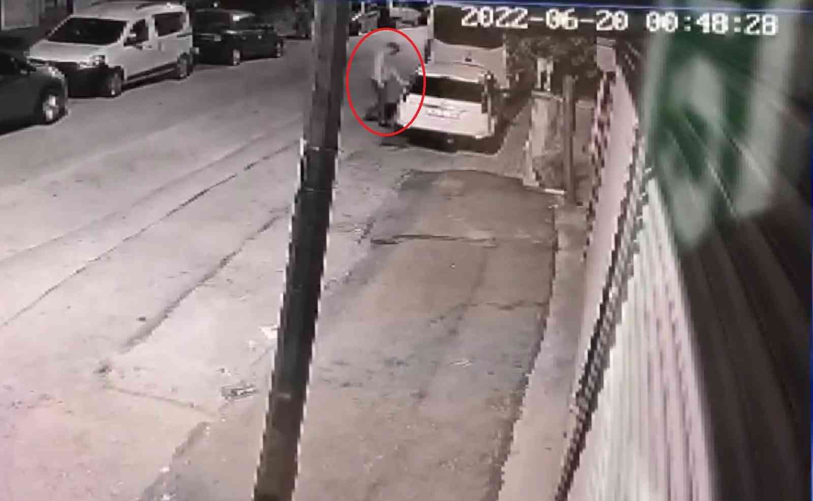 Bursa’da şans, üşengeç hırsızın ayağına geldi