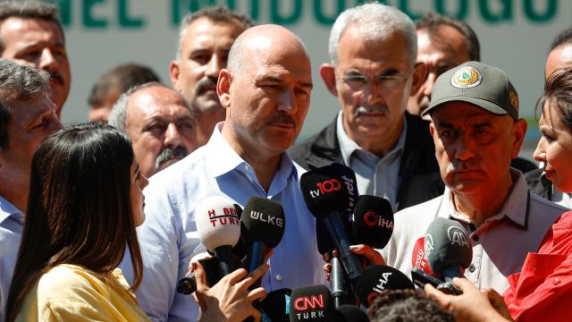 Bakan Soylu’dan Marmaris’teki yangınla ilgili açıklama