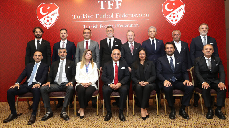 Mehmet Büyükekşi başkanlığındaki TFF Yömnetim Kurulu'nda görev dağılı yapıldı... BTSO