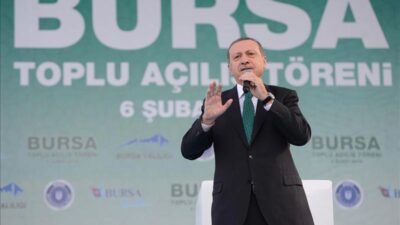 Cumhurbaşkanı Erdoğan 3 yıl sonra Bursa’ya geliyor