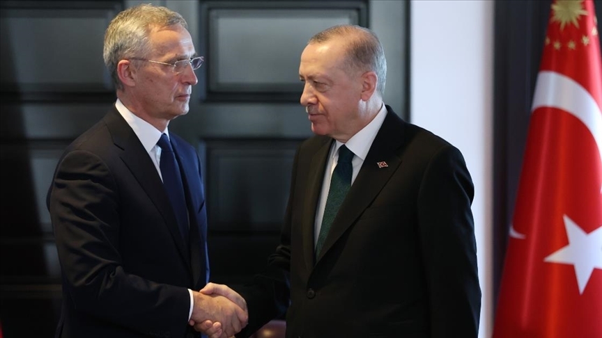 Cumhurbaşkanı Erdoğan, Stoltenberg ile görüştü