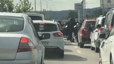 Bursa’da trafiği kapatan düğün konvoyuna haklı isyan