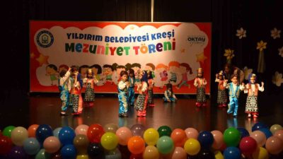 Yıldırımlı miniklerin mezuniyet heyecanı