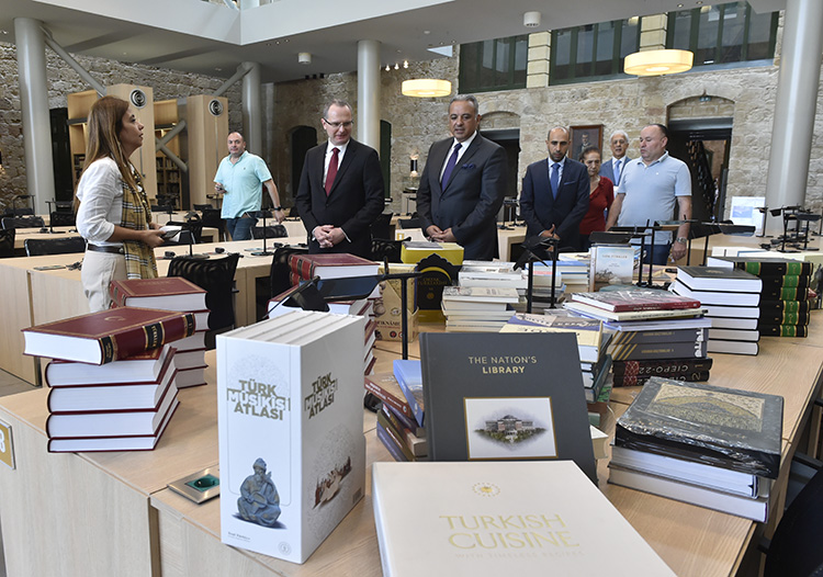 Lübnan Milli Kütüphanesinde 'Türkiye Kitaplığı Bölümü' açılacak 1 07 2022 21072022 kitap1
