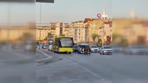 Görüntüler Bursa’dan! Sürücüler zor anlar yaşadı