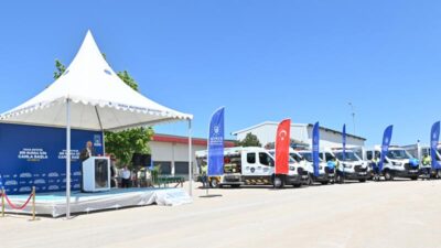 Büyükşehir filosuna 16 araçlık takviye