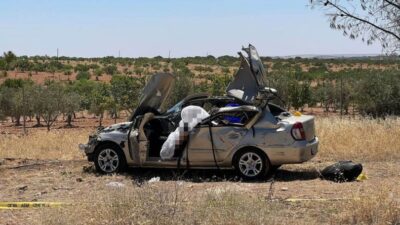 Tayin yolunda kahreden kaza