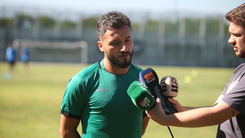 Bursaspor kaptanından camiaya önemli çağrı