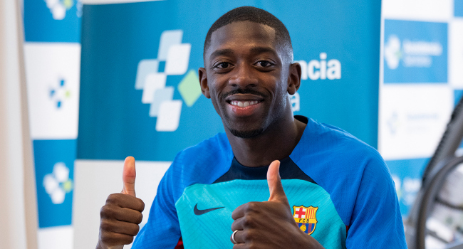 Barcelona, Dembele ile sözleşme uzattı