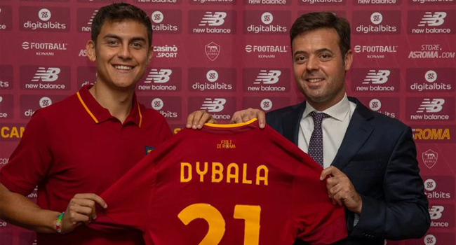 Paulo Dybala resmen Roma’da