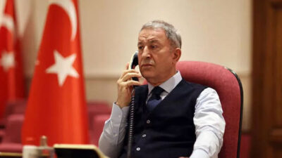 Bakan Akar, ABD’li mevkidaşı Austin ile görüştü