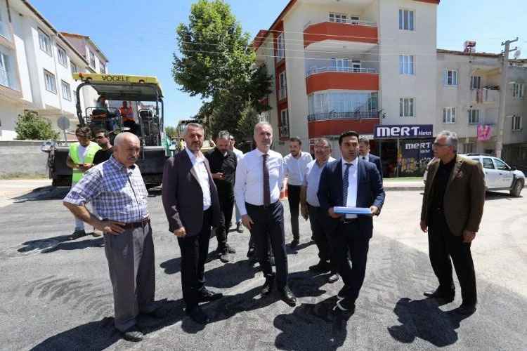 Bursa İnegöl’de hizmet seferberliği sürüyor