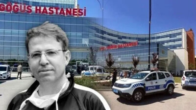 Doktorlardan Ekrem Karakaya cinayetine tepki eylemi