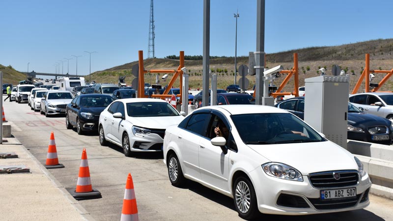 Bursa’da otobanda yoğunluk