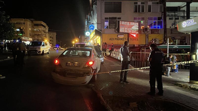 Bursa'nın Nilüfer ilçesinde silahla vurularak ağır yaralanan kişi tedavi altına
