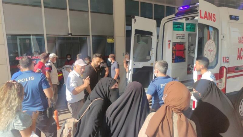 Bursa’da 112 ekibine saldırı Orhangazi’de Hürriyet Mahallesinde meydana gelen olayda kalp krizi geçiren bir