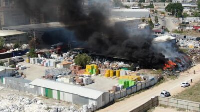 Bursa’da korkutan yangın!