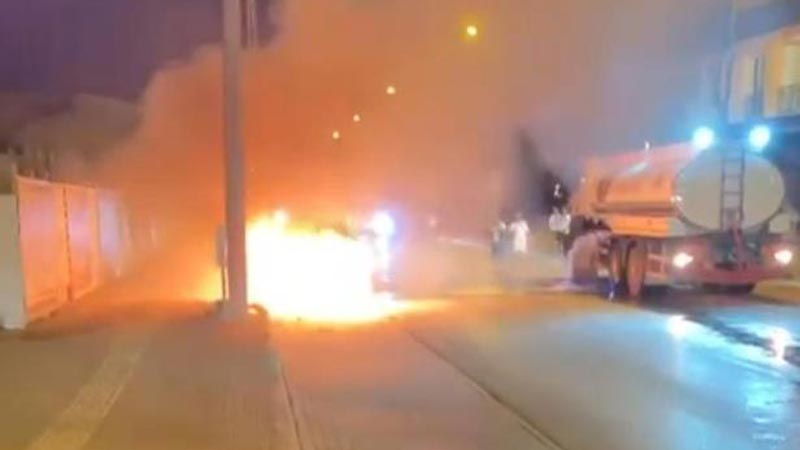 Bursa’da korku dolu anlar! Alev topuna döndü