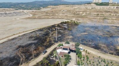 Bursa’da yangın paniği