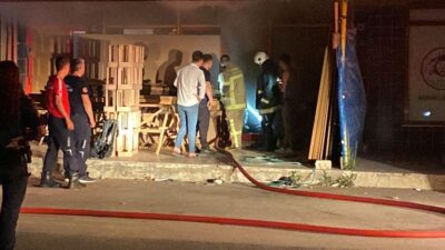 Bursa’da korkutan yangın