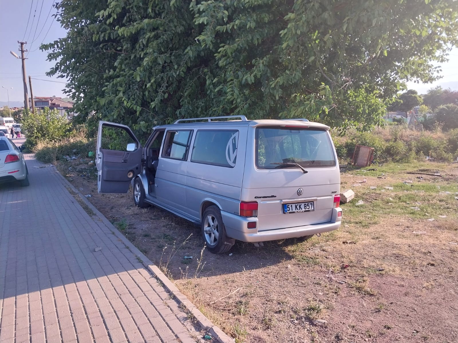 Bursa’da zabıtayı gören dilenci ayaklandı