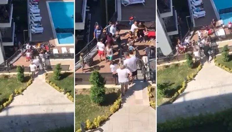 Bursa’da ‘havuz’ kavgası