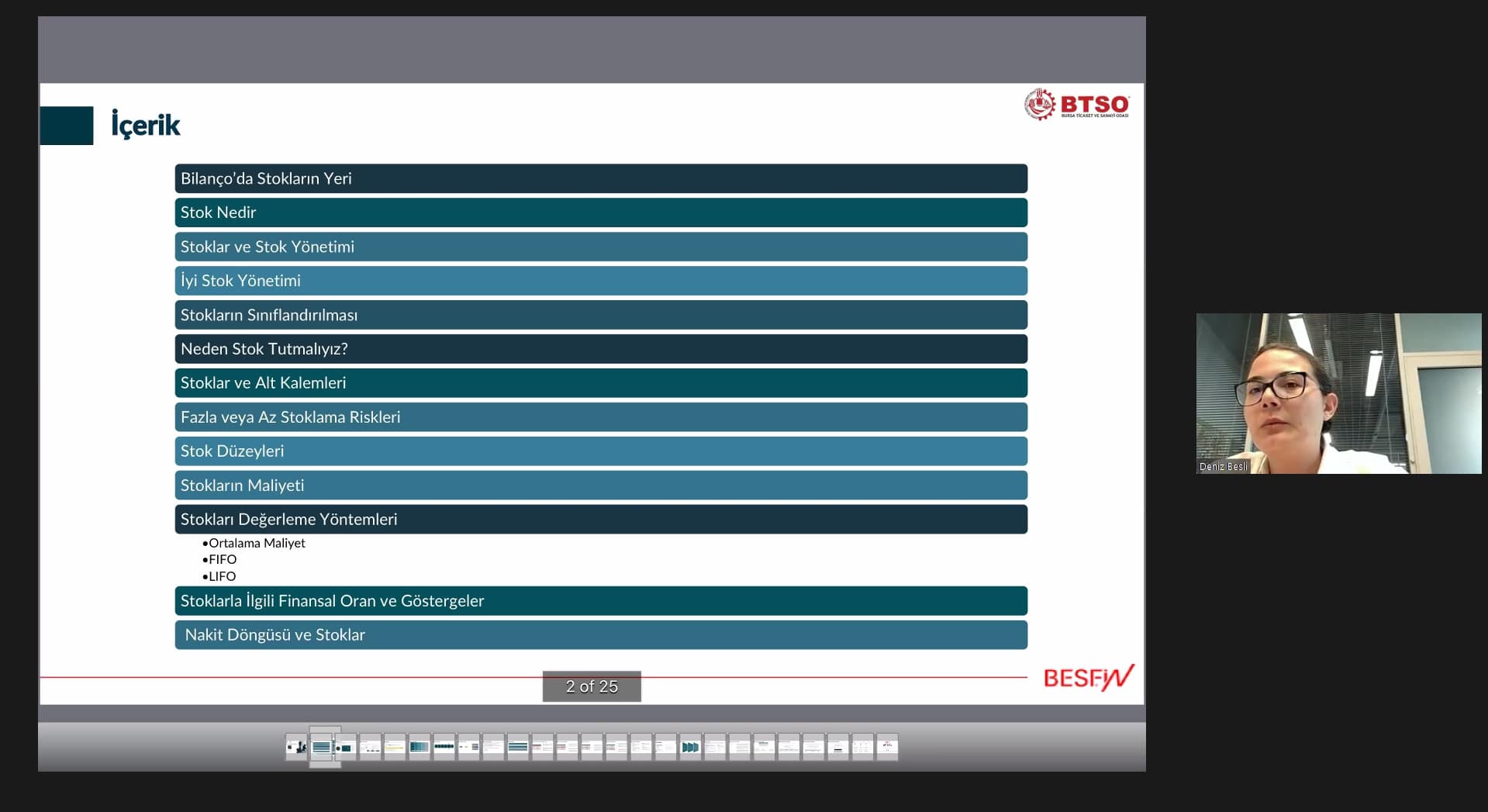 BTSO Akademi iş dünyasına yönelik eğitimlerini sürdürüyor