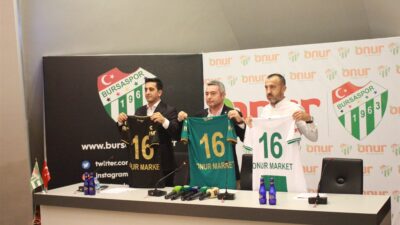 Bursaspor’a ‘Onur’lu sponsorluk